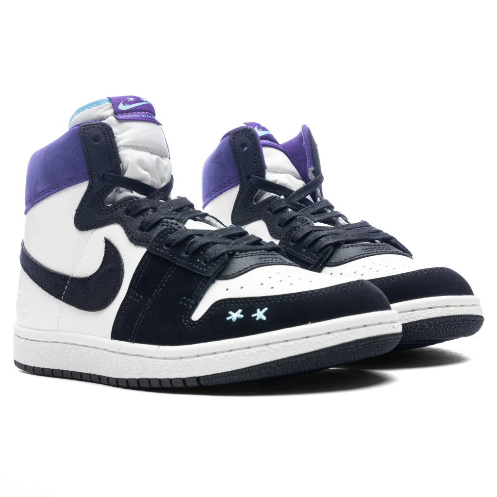 Womens Opium Paris x Jordan Air Ship Hornets Sail Blue Chill Black