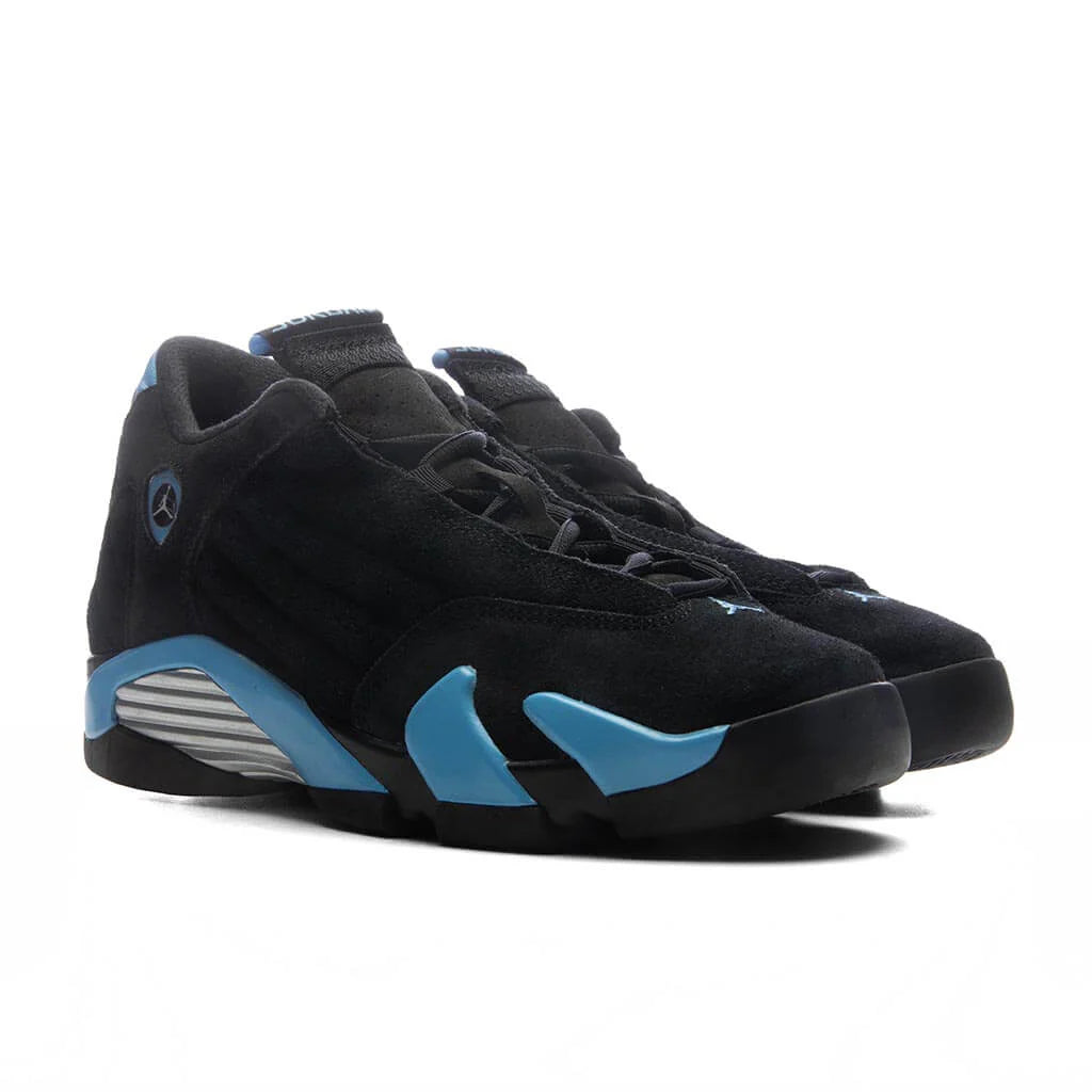 Air Jordan 14 Retro University Blue GS Black White University Blue