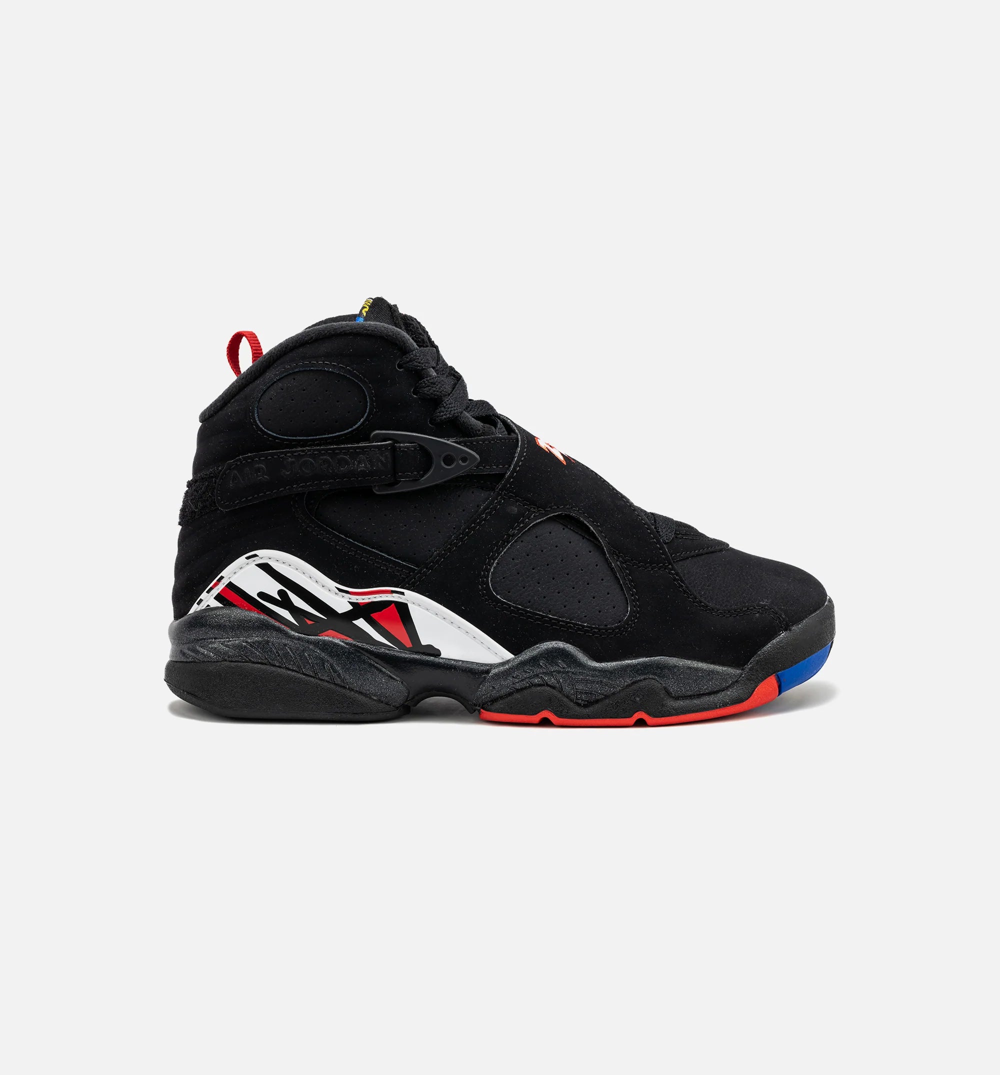 Air Jordan 8 Retro Playoffs Grade School Lifestyle Shoe Black