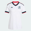 adidas Mexico Away Womens Soccer Jersey 2026 White