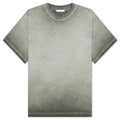 Phoenix Oil Wash Cropped Tee Olive