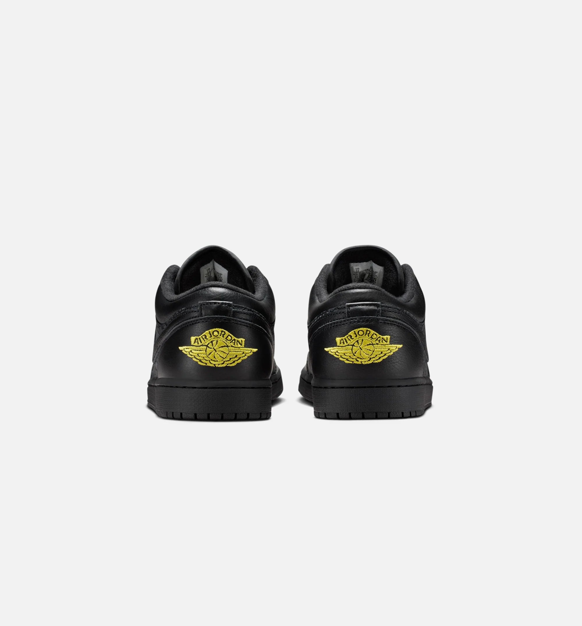 Air Jordan 1 Low SE Mens Lifestyle Shoe Black Anthracite Tour Yellow
