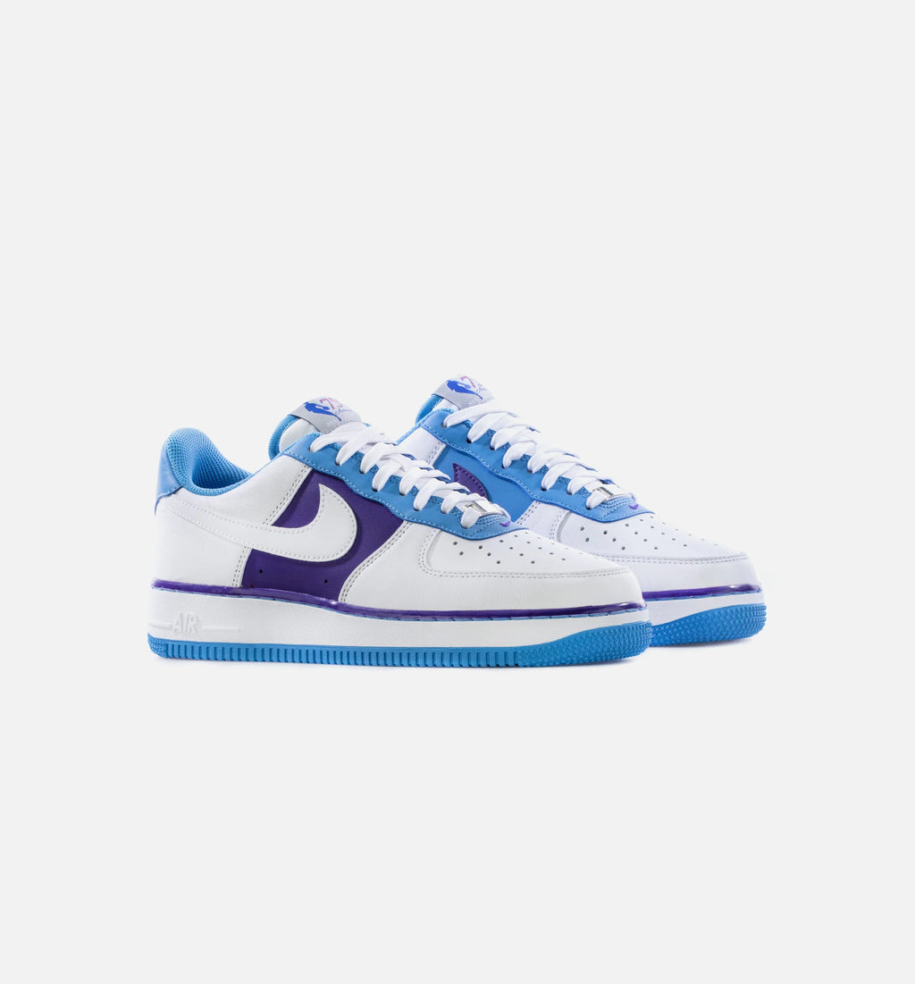 NBA x Air Force 1 Low Lakers Mens Lifestyle Shoe White Coast Field Purple