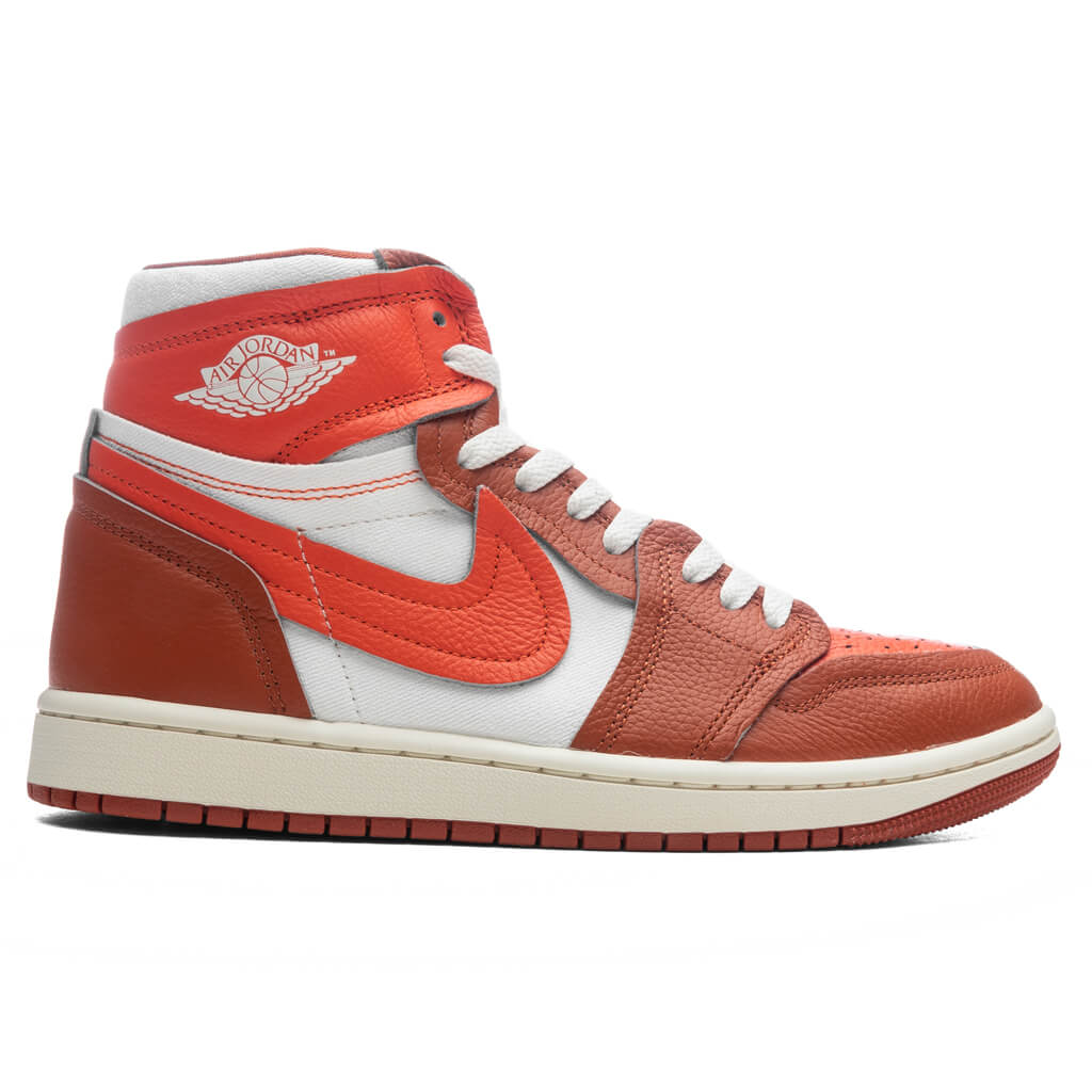 Womens Air Jordan 1 High MM Desert Orange Sail Brilliant Orange
