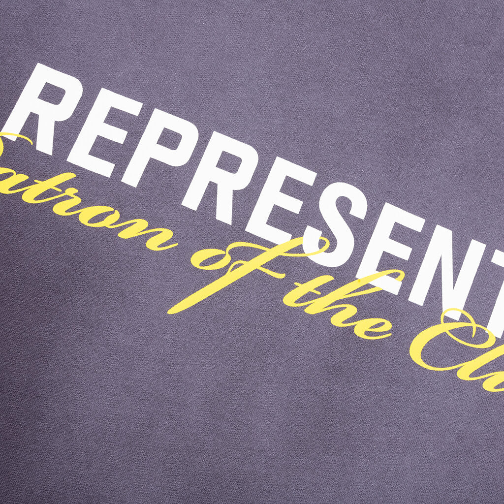 Patron of the Club T Shirt Plum