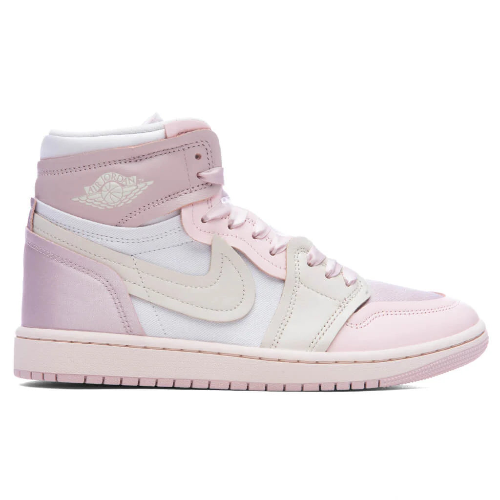 Womens Air Jordan 1 High Methods Of Make Pink Oxford Legend Light Brown Atmosphere