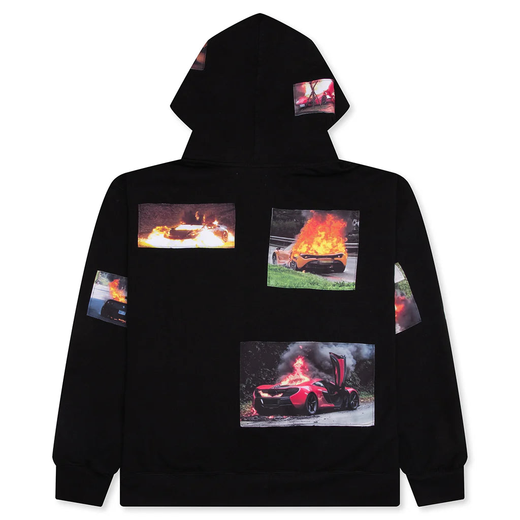 Totaled Hoodie Black