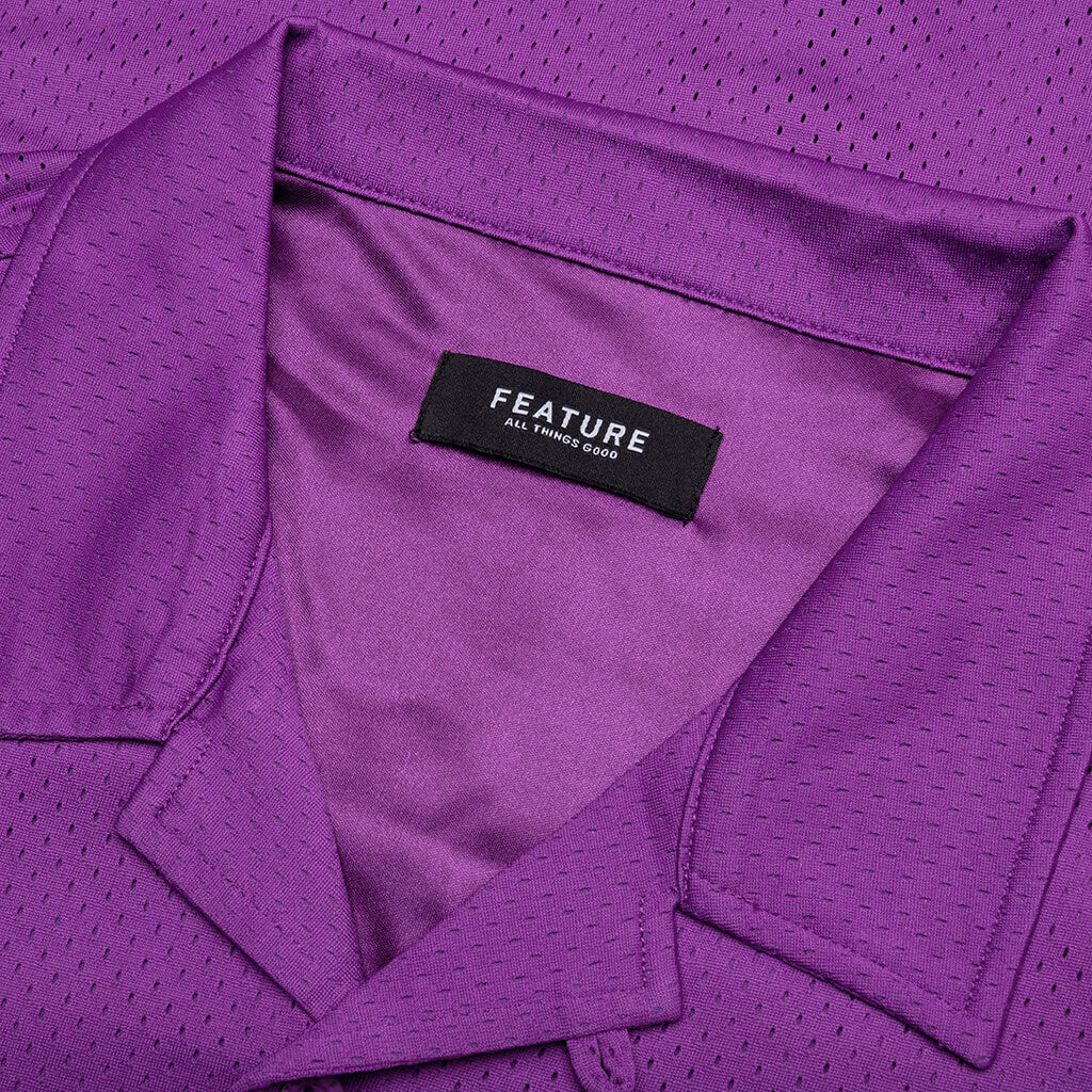 Jackson Mesh Shirt Purple