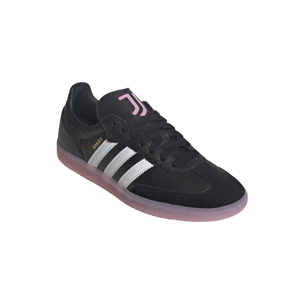adidas Samba Juventus IN Mens Soccer Shoes Black White Pink