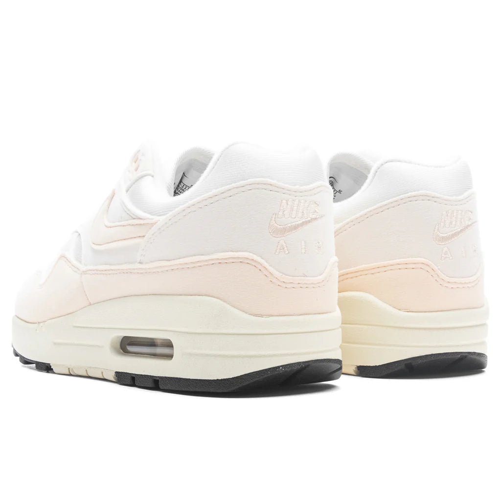 Womens Air Max 1 87 Sail Guava Ice Phantom Black