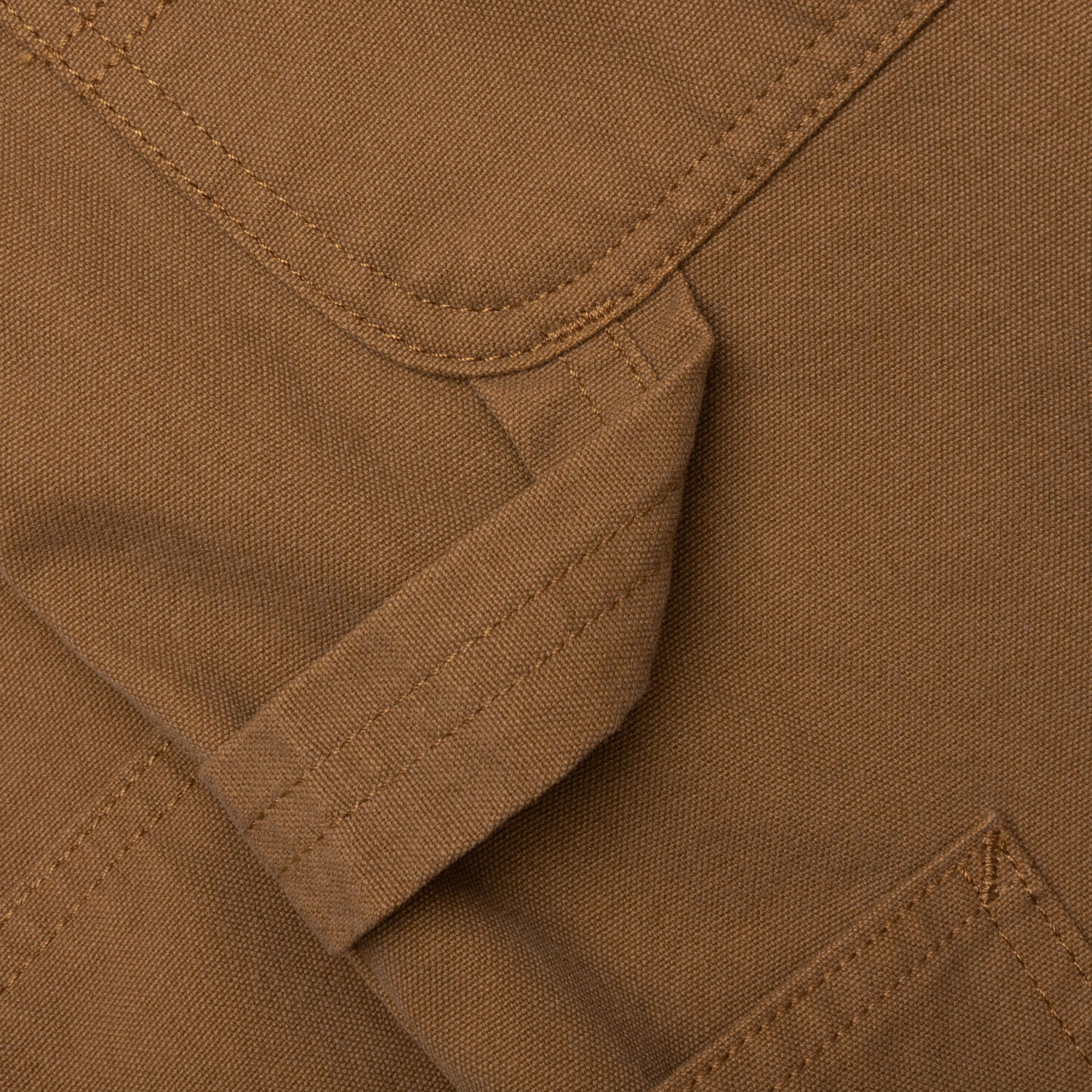 Double Knee Short Hamilton Brown Rinsed