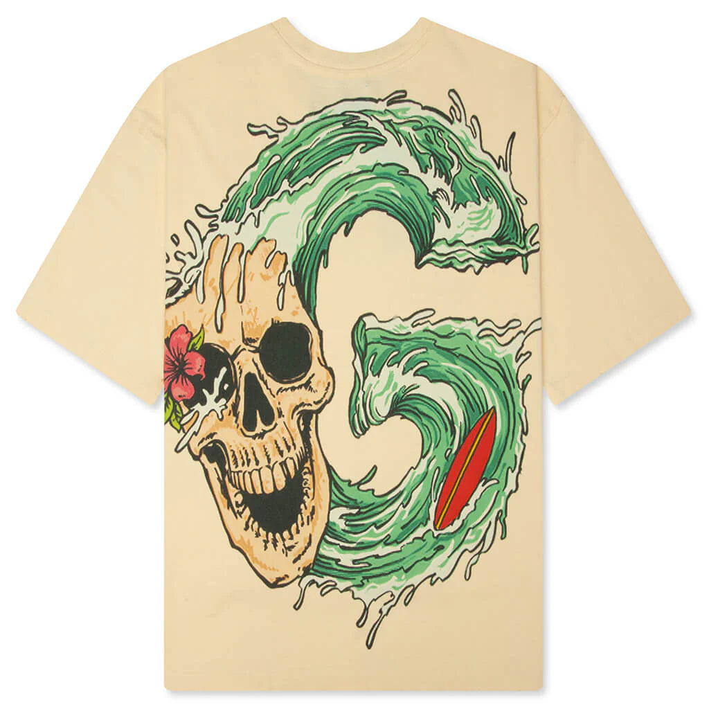 Surfs Up T Shirt Bone