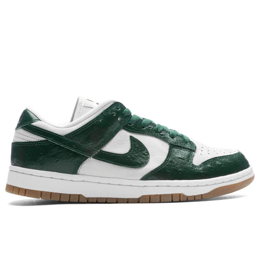 Womens Dunk Low LX Phantom Gorge Green Metallic Gold