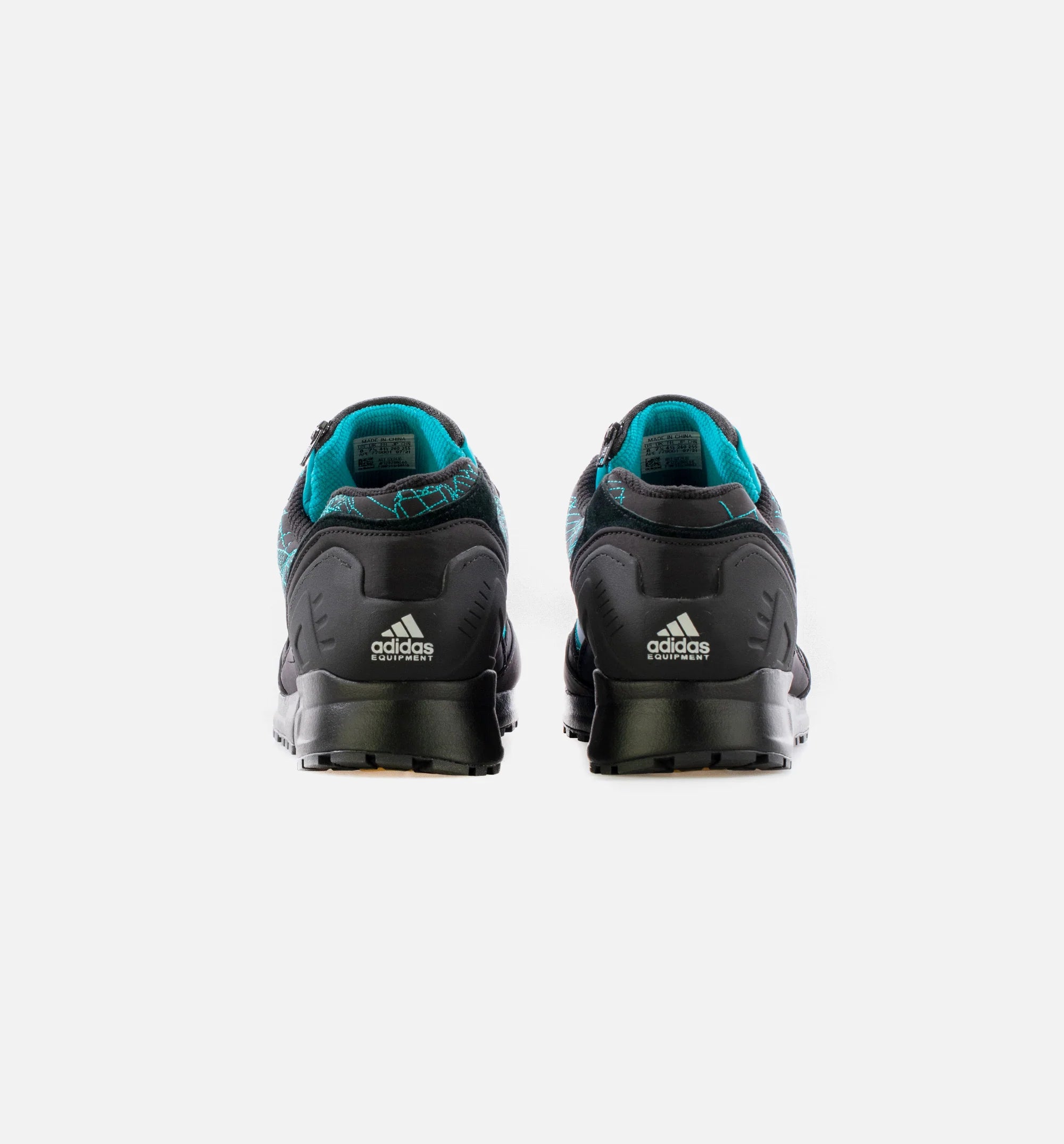 EQT Cushion 91 Mens Running Shoe Green Black