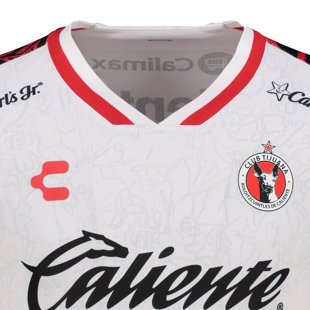 Charly Mens Xolos Away Jersey 2025 White