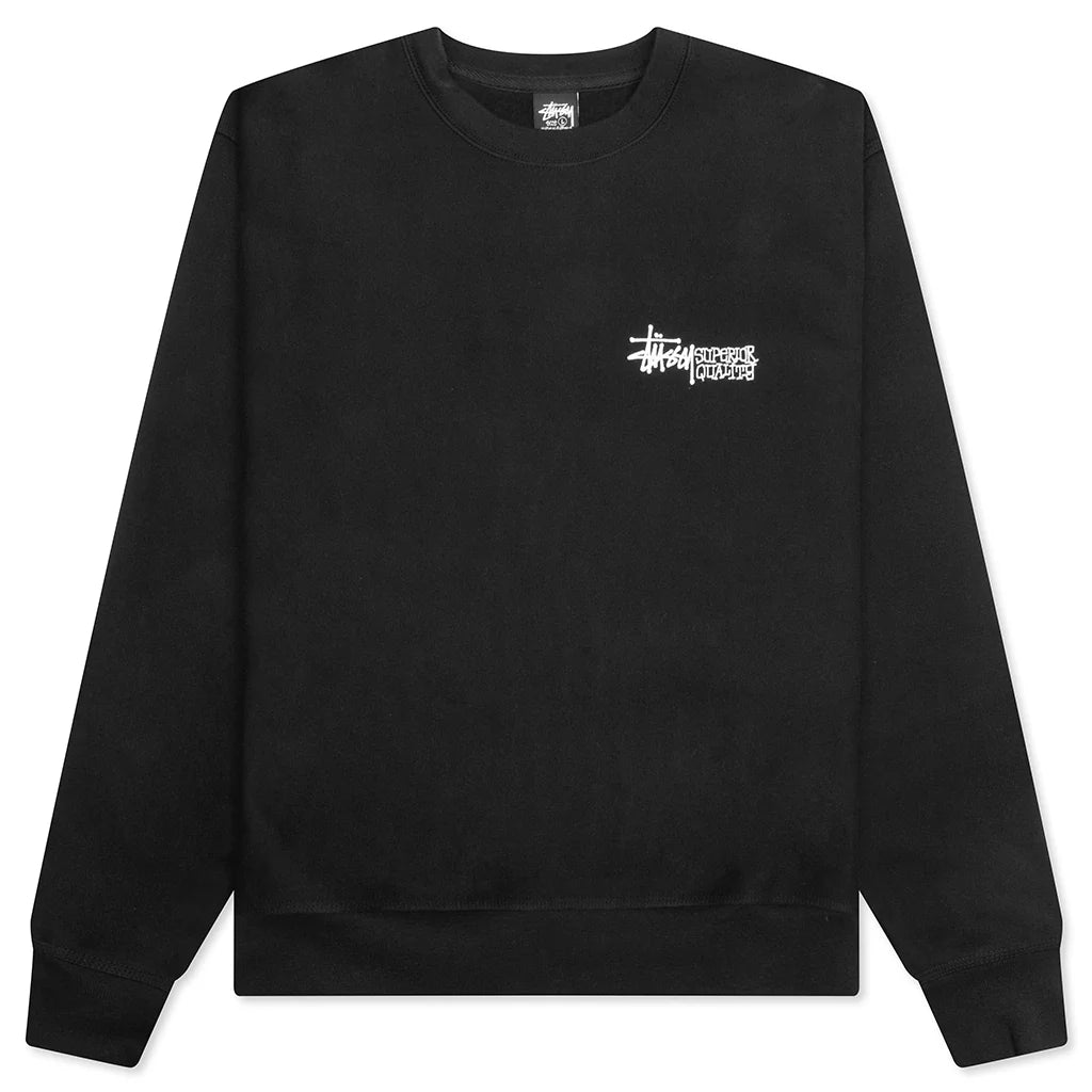 Superior Quality Crew Black