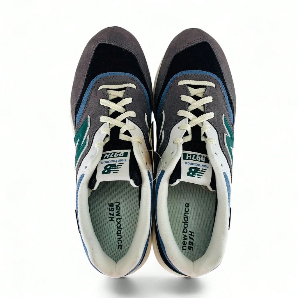 New Balance 997H Cordura Sneaker Shoes Grey Black Heron Blue Green