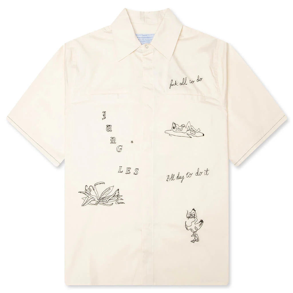 Fuck All To Do Button Up Birch