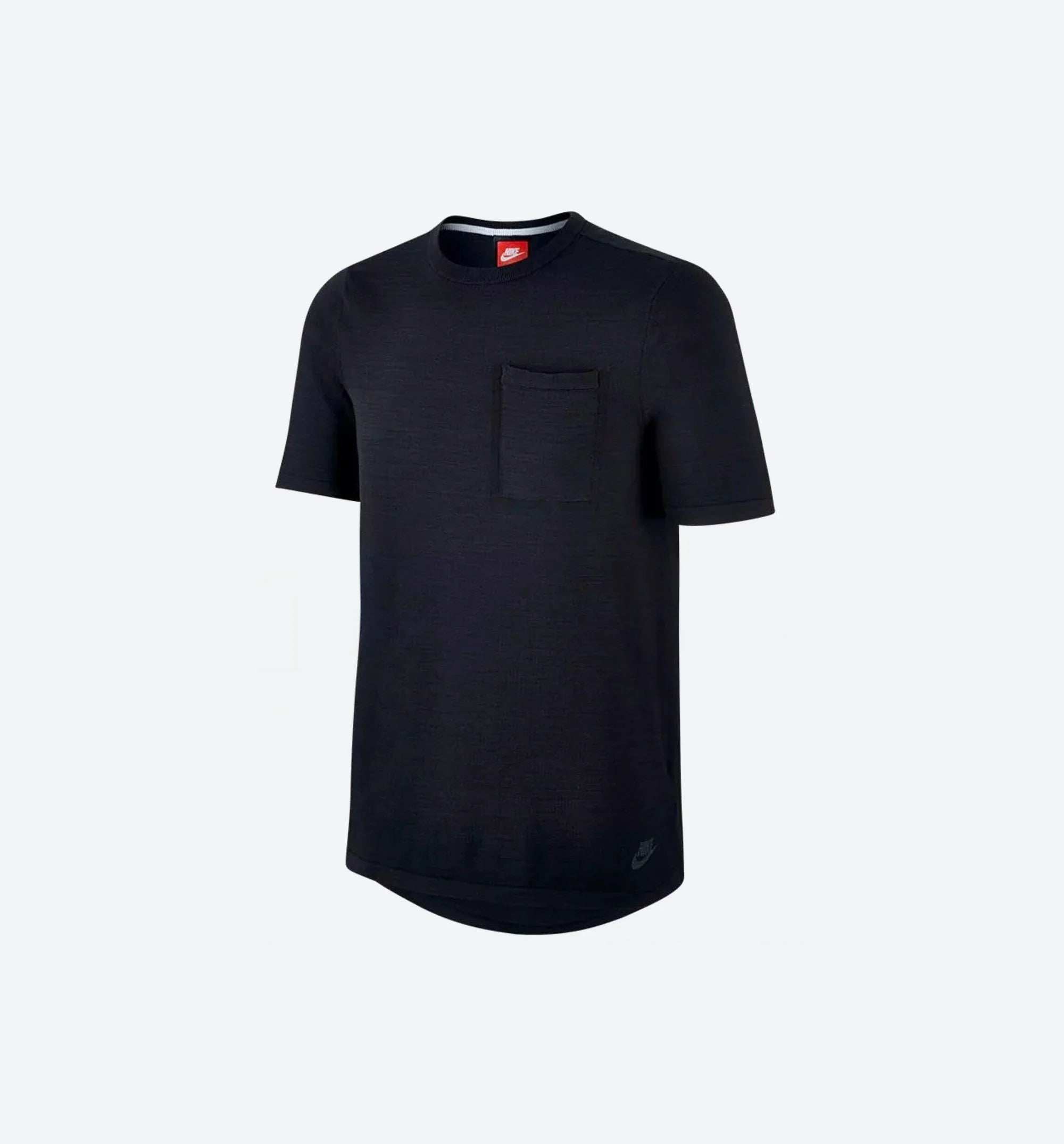 Tech Knit Pocket T Shirt Mens Black