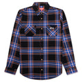 Big Drip L S Woven Plaid