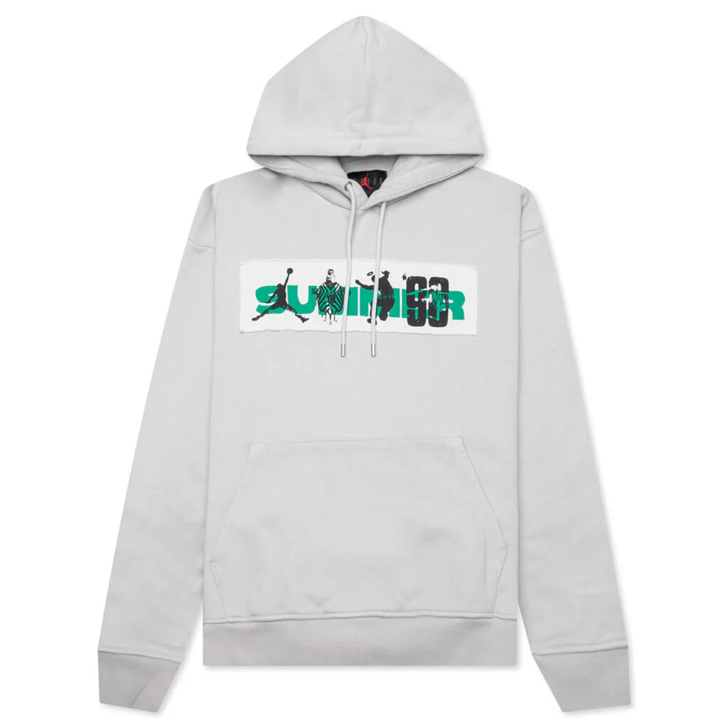 Jordan x UNION x Bephies Beauty Supply Hoodie Grey Fog Photon Dust Stadium Green Black
