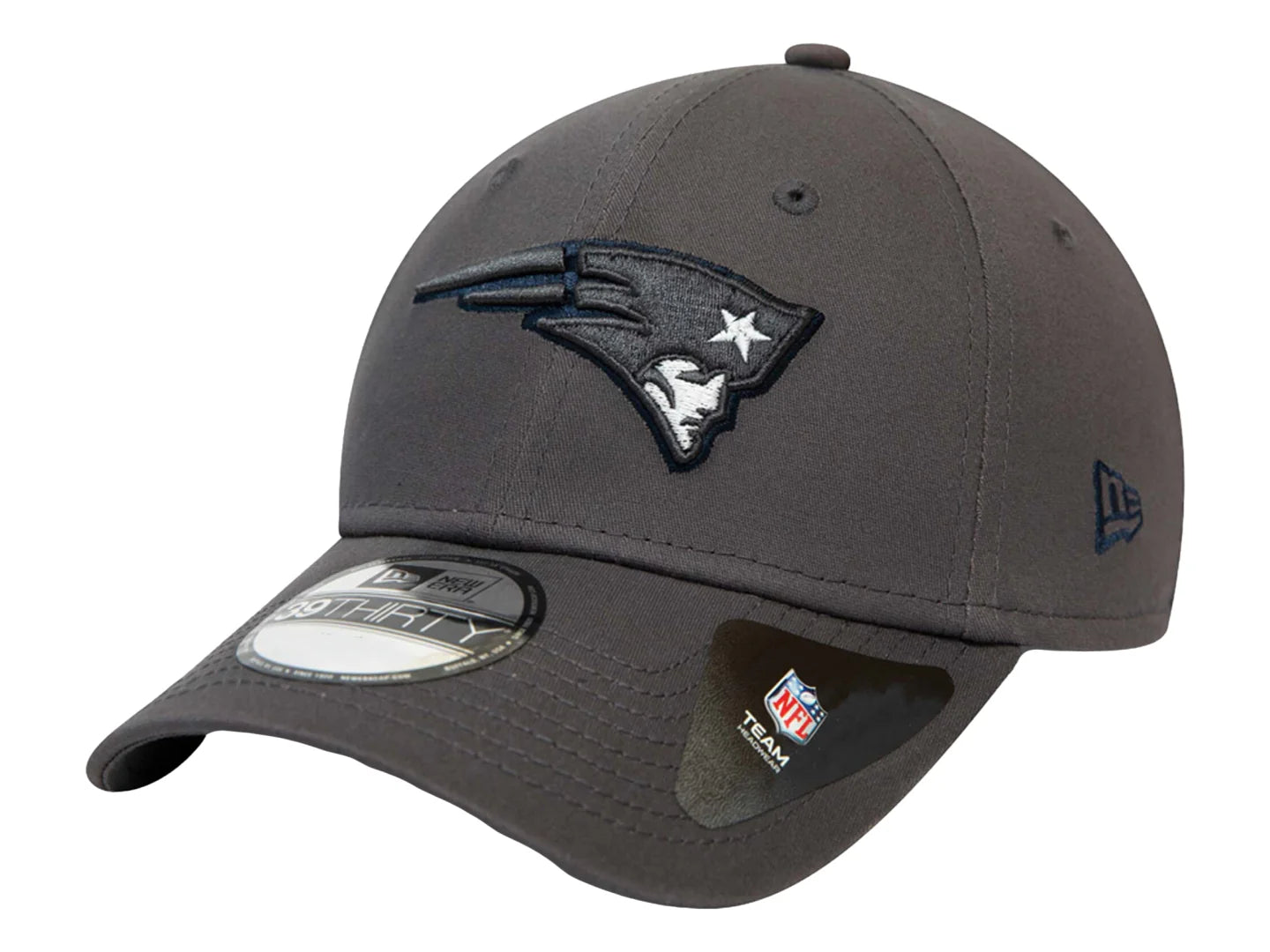 Gorra New Era NFL New England Patriots Gris Oscuro para Hombre