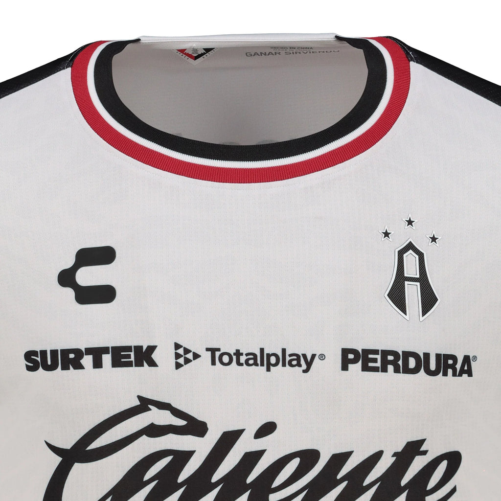 Charly Mens Atlas Away Soccer Jersey 2025 White