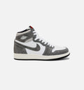 Air Jordan 1 Retro High OG Washed Heritage Grade School Lifestyle Shoe Grey White Free Shipping