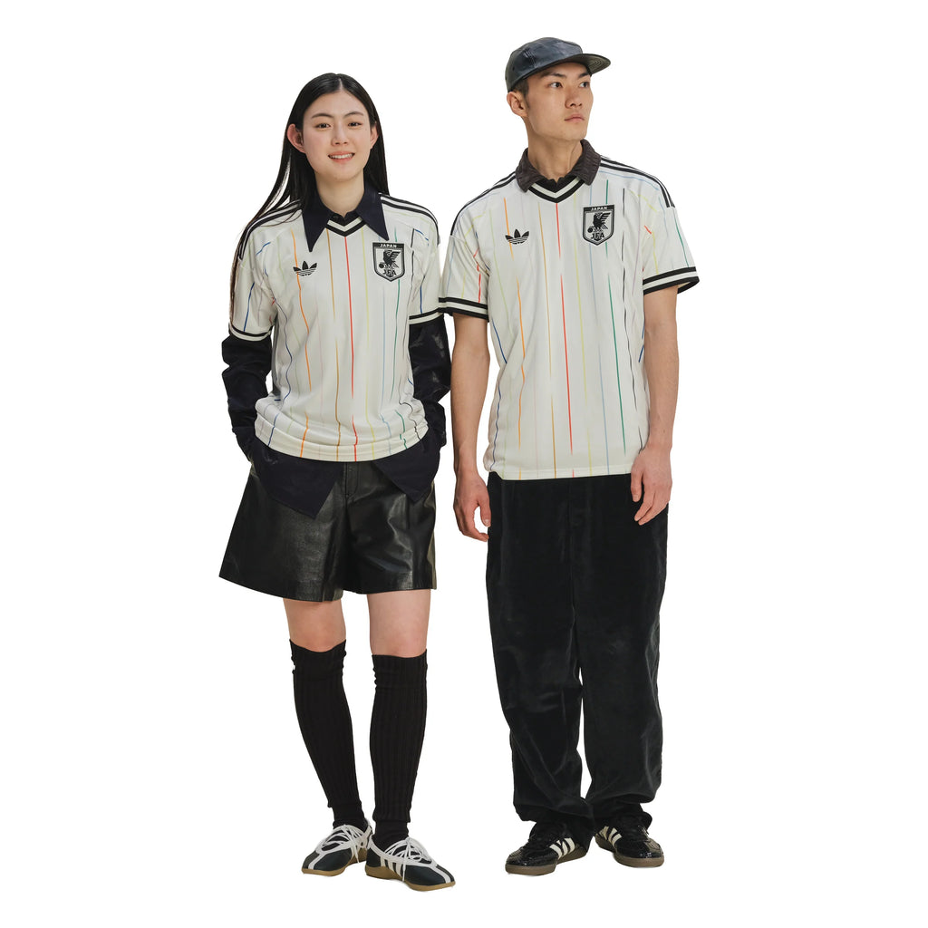 adidas Japan Away Mens Soccer Jersey 2026 White Black