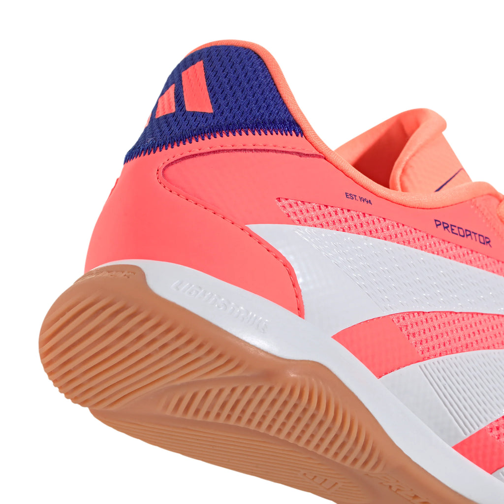 adidas Predator League IN Mens Soccer Shoes Orange White