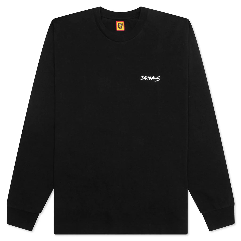 Graphic L S Shirt Black