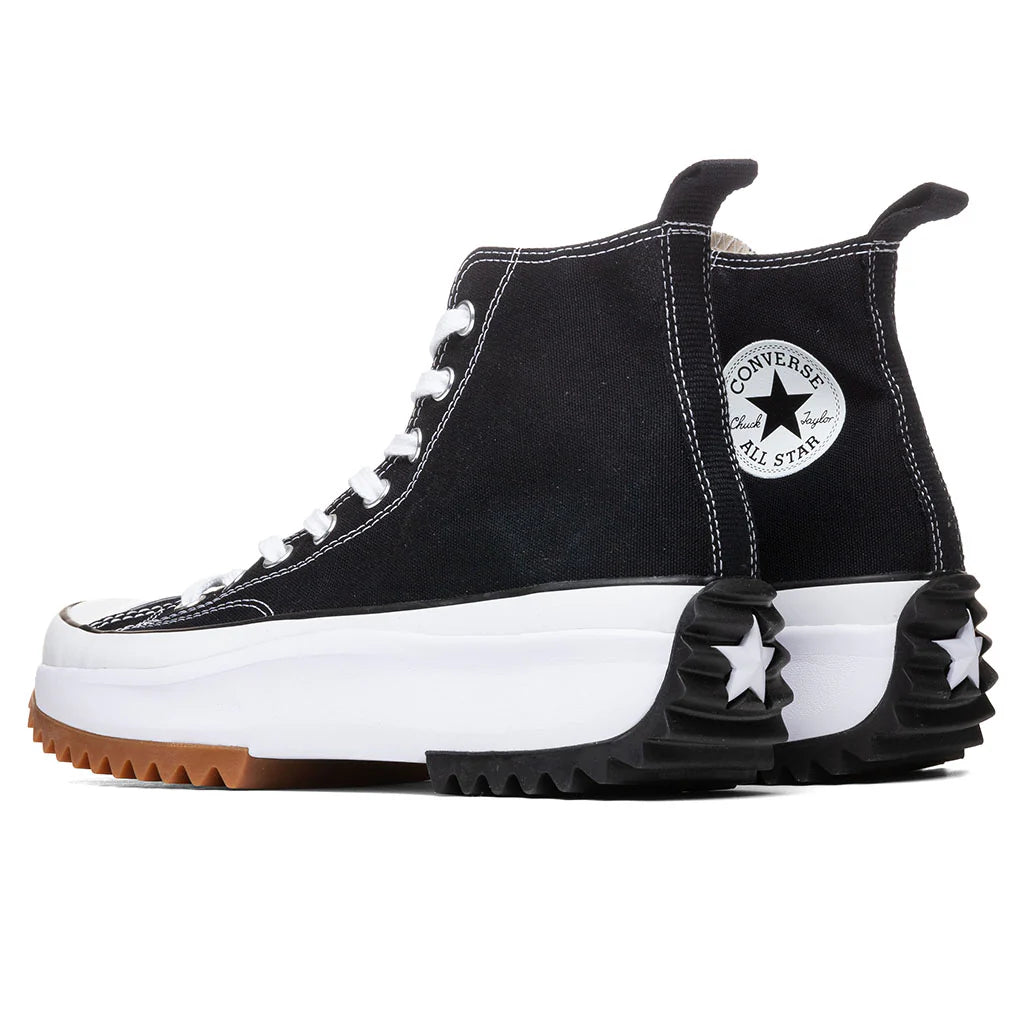 Run Star Hike Hi Black White