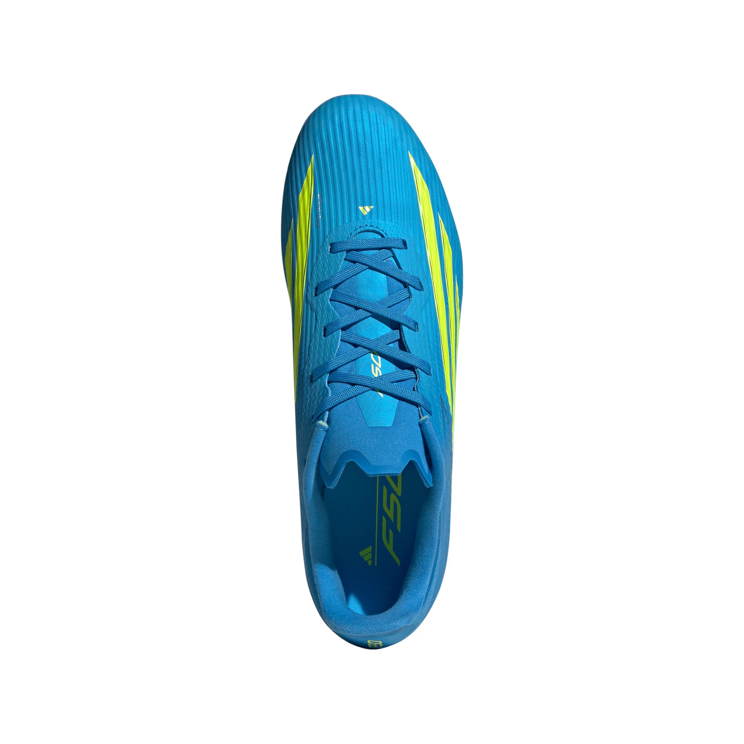 adidas F50 League FG MG Firm Ground Multi Ground Mens Soccer Cleats Blue Yellow Aqua