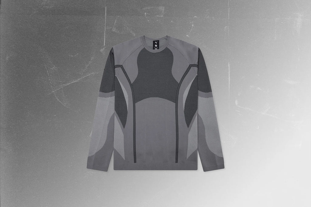 Puma x San San Gear L S Knitwear Gray