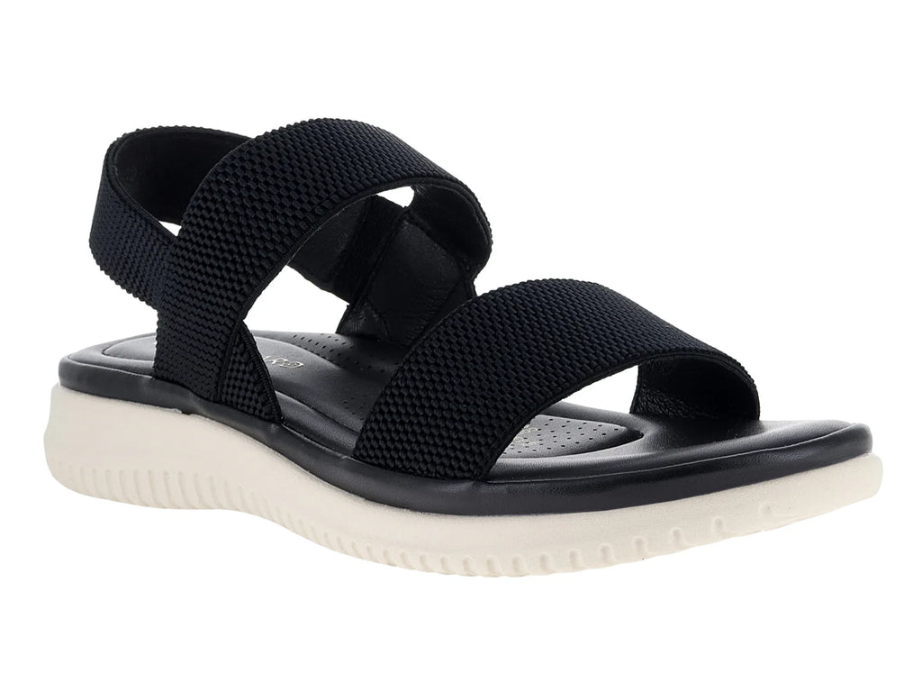 Sandalias Confort Plataforma Boullevard Negro para Mujer