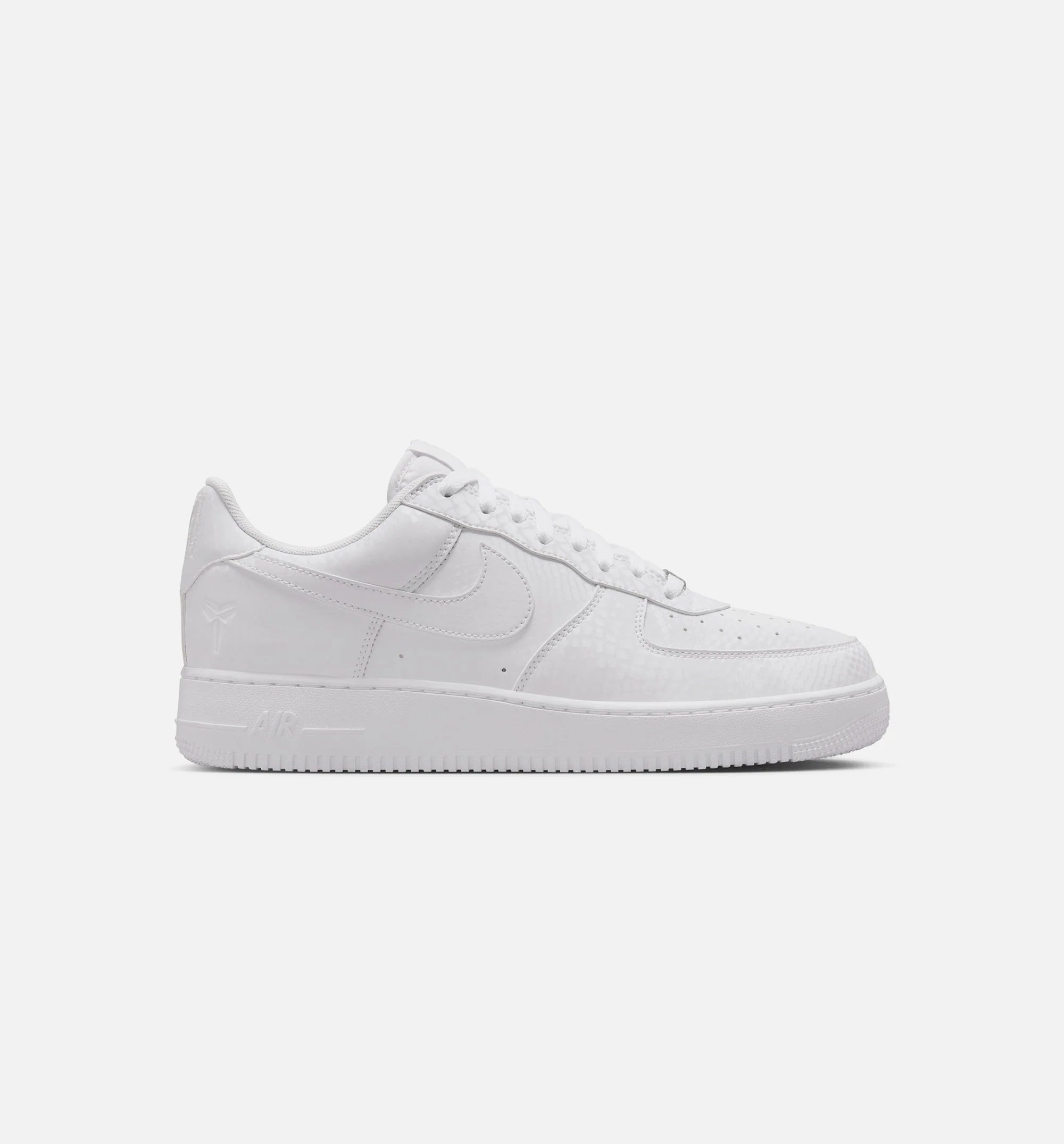 Kobe Bryant x Air Force 1 Mamba Mentality Mens Lifestyle Shoe White White