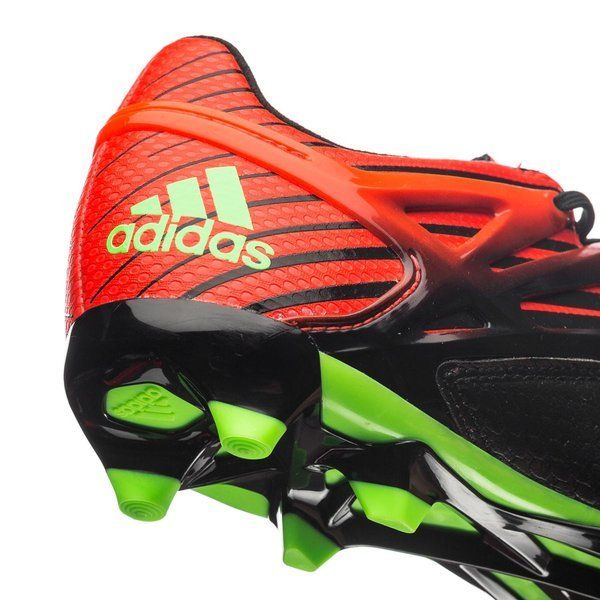 adidas Messi 151 FG AG Multi Ground Youth Soccer Cleats Black Solar Green Solar Red