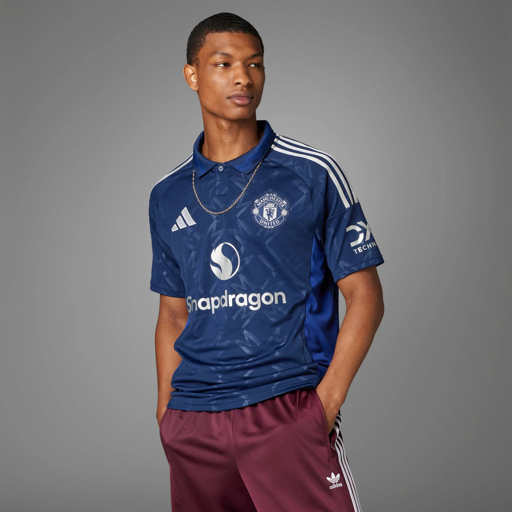 adidas Mens Manchester United Away Jersey 24