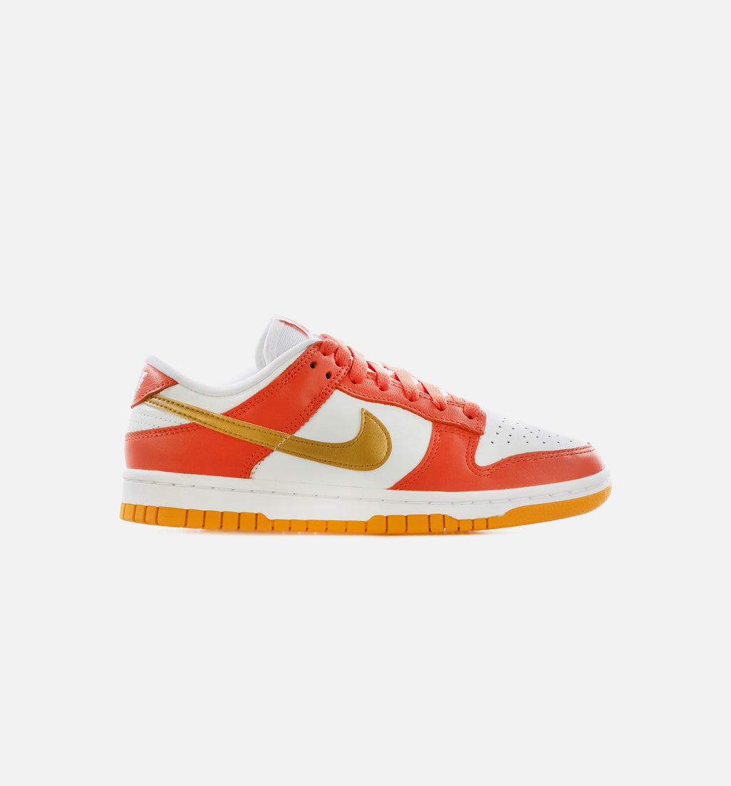 Dunk Low University Gold Womens Lifestyle Shoe Orange White University Gold Limit One Per Customer