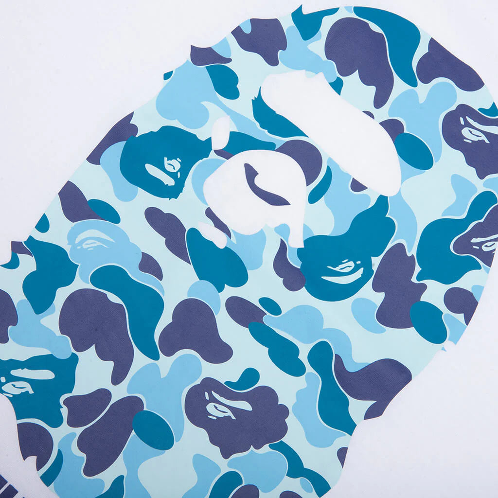ABC Camo By Bathing Ape Tee White Blue