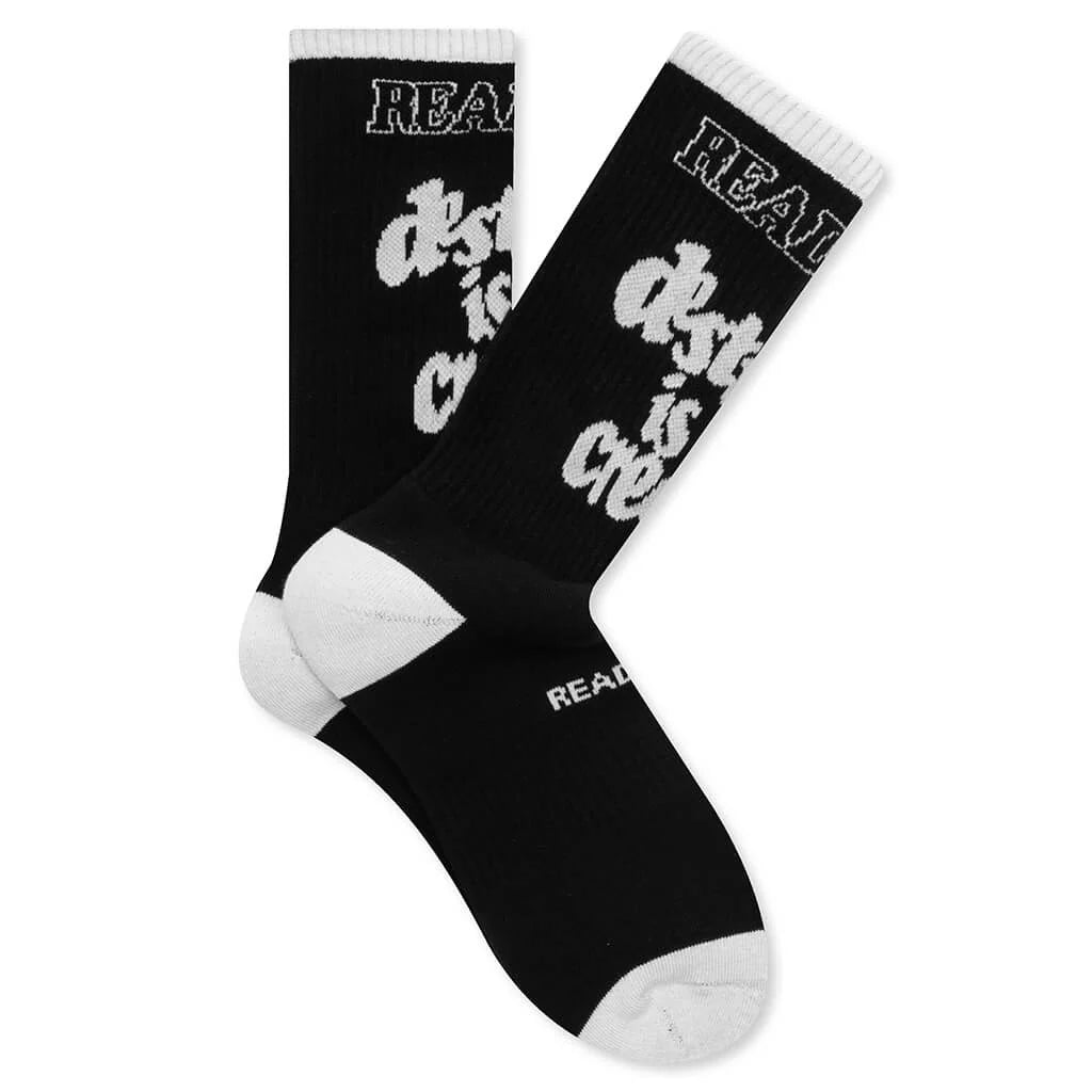 Socks Destruction Black