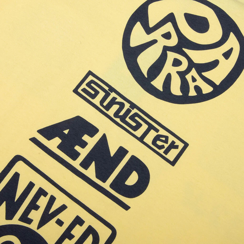 Never Sinister L S T Shirt Yellow