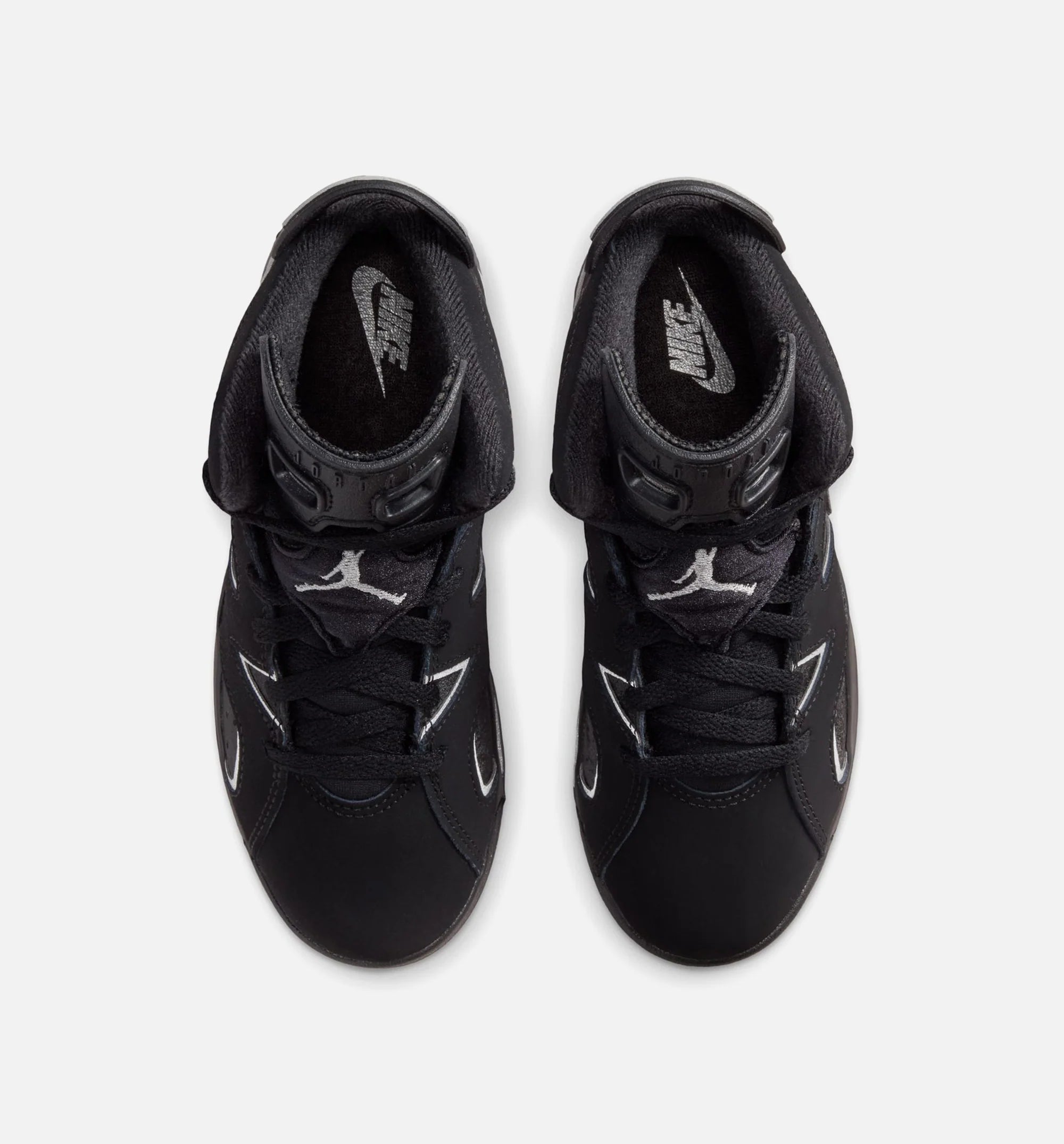 Air Jordan 6 Cap Gown Preschool Lifestyle Shoe Black Multi Color Multi Color Free Shipping