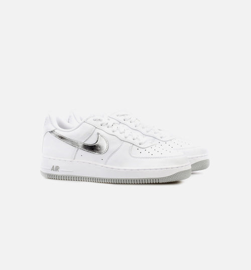 Air Force 1 Low Silver Swoosh Mens Lifestyle Shoe White