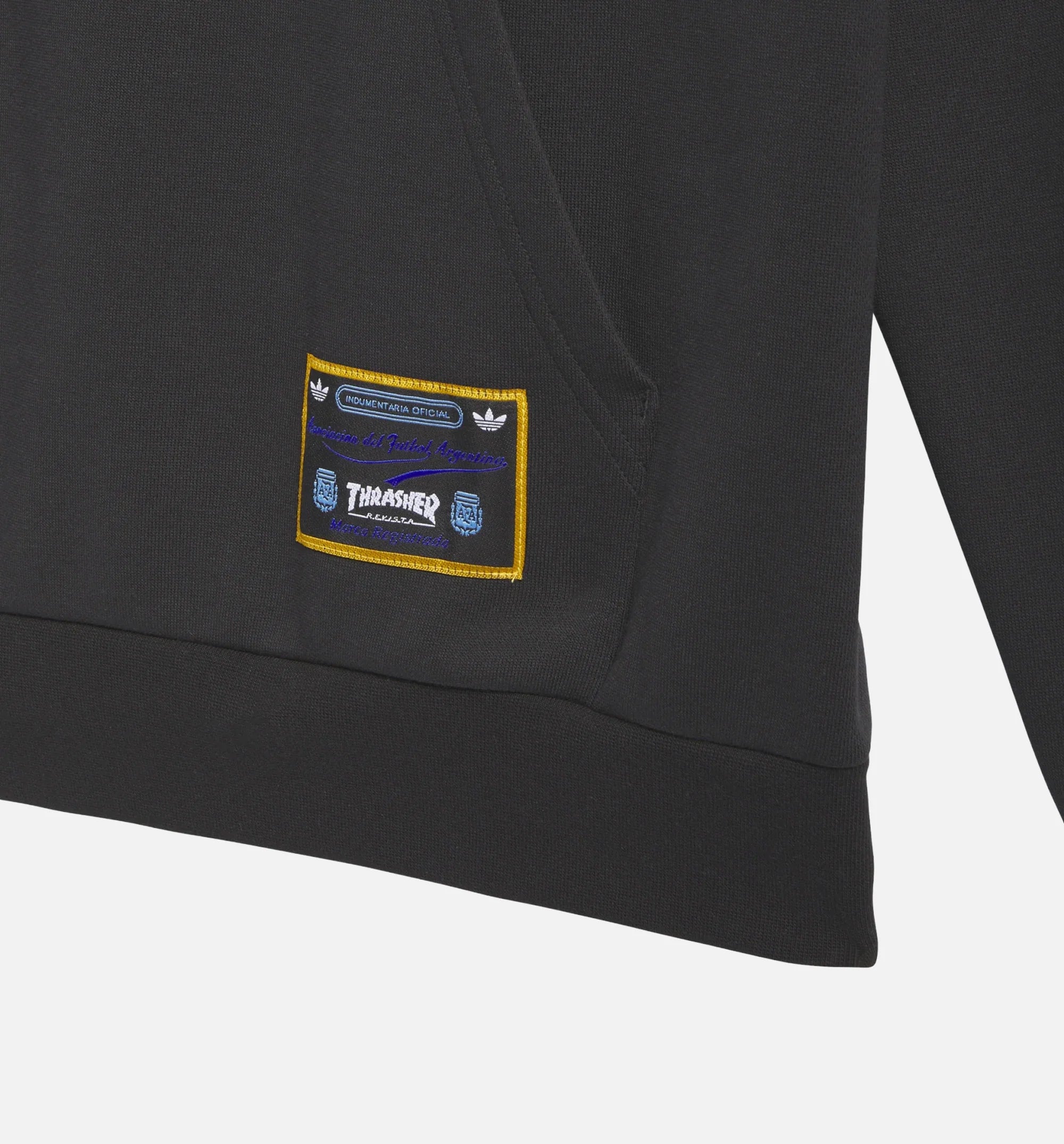 Argentina x Thrasher Mens Hoodie Black