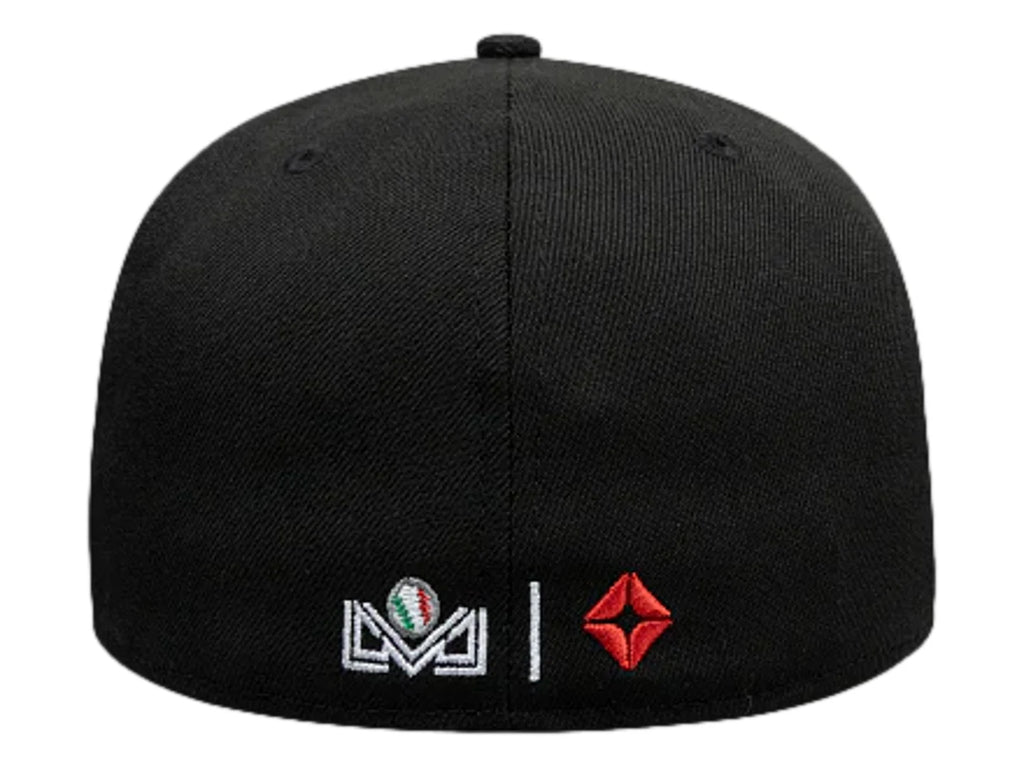 Gorra New Era 59Fifty Outline Negro para Hombre