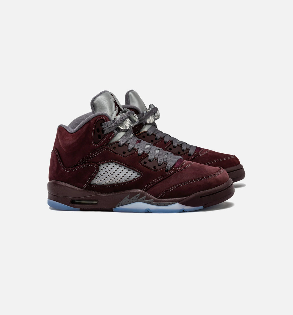 Air Jordan 5 Retro SE Burgundy Grade School Lifestyle Shoe Burgundy