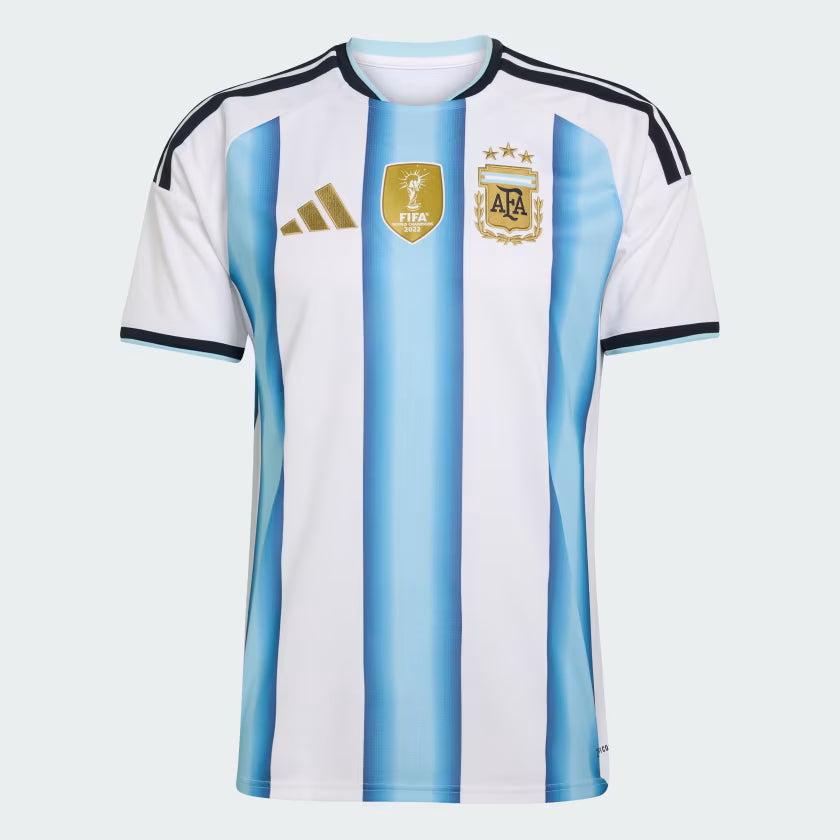 adidas Argentina Home Mens Soccer Jersey 26 White Blue
