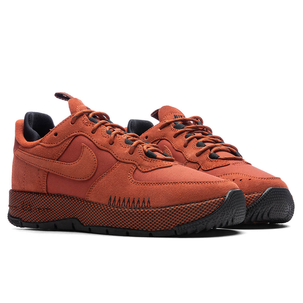 Womens Air Force 1 Wild Rugged Orange Black