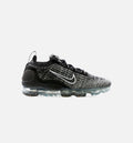 Air Vapormax 2021 Oreo Womens Lifestyle Shoe Black White Metallic Silver